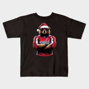 Washington Capitals Christmas Kids T-Shirt